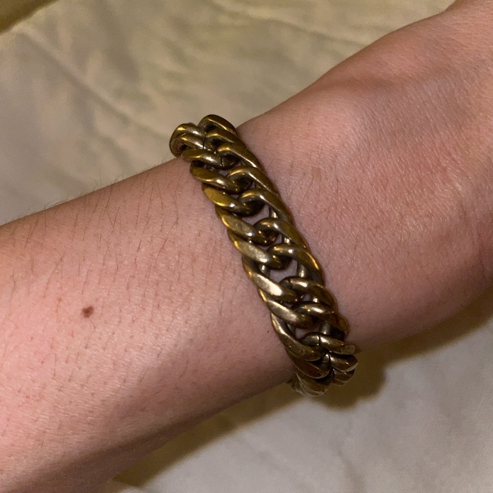 Chunky Gold Chain Bracelet